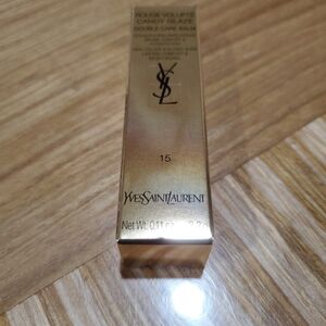 YSL Rouge Volupte CANDY GLAZE Double Care Balm #15 - Retail Sz 3.2g/0.11 oz